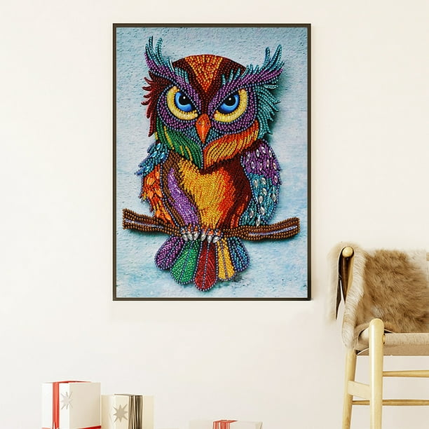 1pc Diy Owl Shaped Artificial Diamond Painting Tool For Both