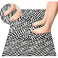 thumbnail image 4 of GZHJMY Zebra Print Bathroom Rugs Floor Mats Non-Slip Soft Absorbent Microfibers Plush Bath Rugs for Bath Kitchen Shower Floor, 39x20 Inch Carpet Runner, 4 of 7