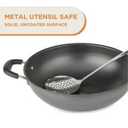 Supor 12.6 inch Metal Utensil Safe Iron Wok, FC32T11C