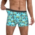 thumbnail image 2 of Kdxio Men's Boxer Briefs with Cartoon Monster Truck Print - Comfortable and Breathable Underwear for Everyday Wear, 2 of 7