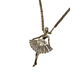 thumbnail image 3 of COLLAR DE BAILARINA BLANCA LUX DE ORO LAMINADO, 3 of 5