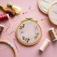 thumbnail image 5 of Better Crafts Wood Embroidery Hoop with Round Edges 1 Piece 5 Inch, 5 of 7