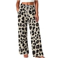 thumbnail image 2 of Karymi Athletic Shorts for Women Unisex Printed Casual Lounge Pants, Elastic Waist with Adjustable Drawstring Loose Straight Long Home Trousers with Side Pockets Women Clothing, 2 of 6