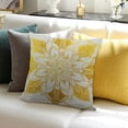 thumbnail image 3 of BANET Throw Pillow , with Geometric Details , Decorative Square Accent Pillow Case 24x24in, 3 of 5