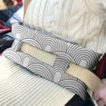 thumbnail image 3 of Vintage Fashion Seat Belt Pillow - Mastectomy Cushion for Women, Retro Tribal, Easy Care, 3 of 7