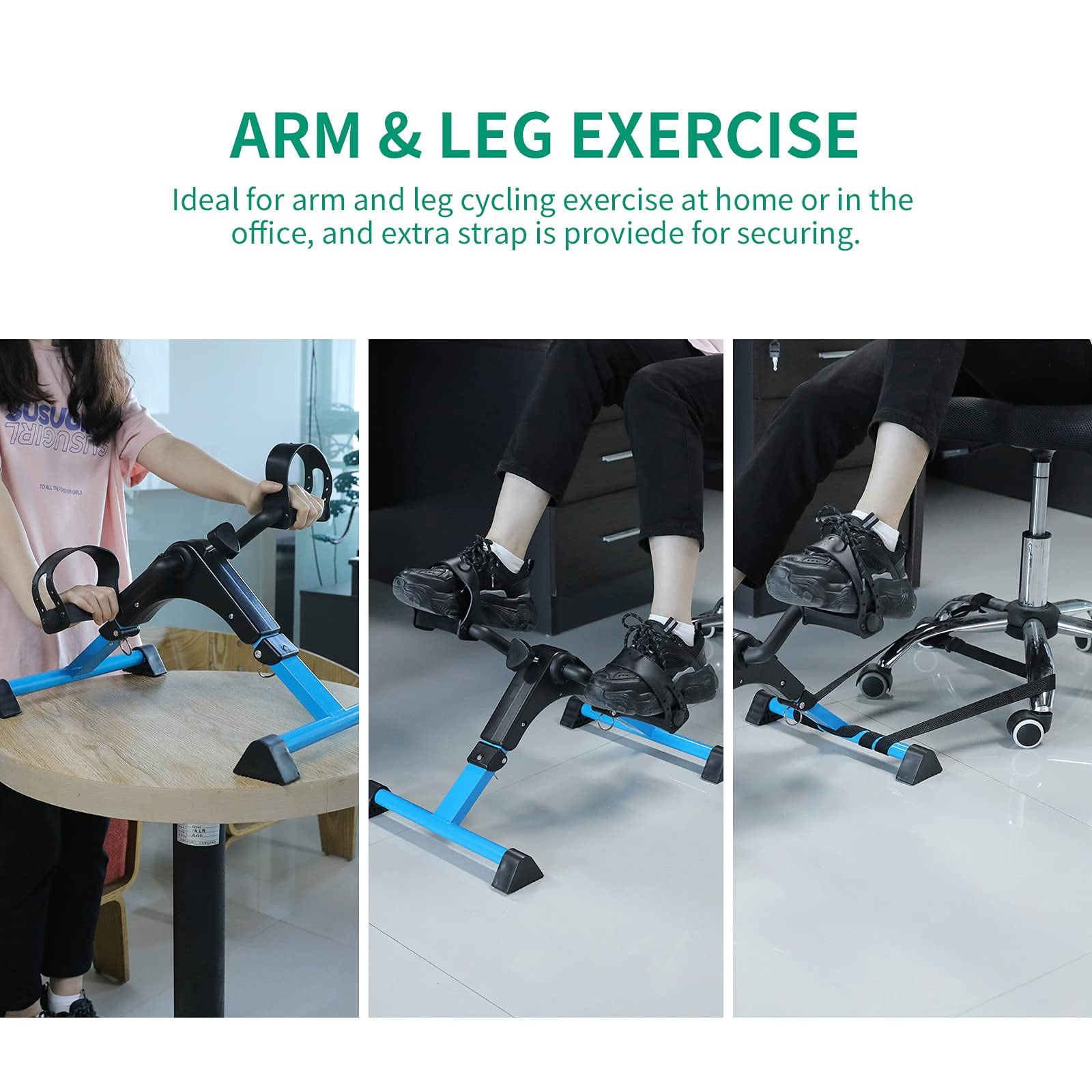 Portable Pedal Exerciser by Vive Arm