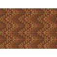 thumbnail image 1 of Ahgly Company Machine Washable Indoor Rectangle Transitional Saffron Red Area Rugs, 7' x 9', 1 of 7