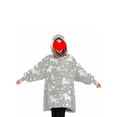 thumbnail image 1 of Fortune Matching Family Wearable Blanket Oversized Hoodies Pullover Christmas Pajama, 1 of 5