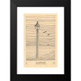 thumbnail image 2 of Karl Wiener 13x18 Black Modern Framed Museum Art Print Titled - Lantern and Three Birds (Around 1920), 2 of 5