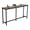 Black, variant on YRLLENSDAN,71”,Outdoor Bar Tables,Bar Height Tables,Narrow Console Table, Adjustable Foot Pads,Suitable for Restaurants, Bars and Coffee Shops,Brown