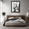 thumbnail image 3 of P Muir 25x32 Black Modern Wood Framed Wall Art Titled - Marilyn, 3 of 6