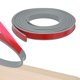 thumbnail image 1 of Banda de Borde en Forma de U Uxcell, 16.4FT x 7/10" TPE Autoadhesiva para Muebles/Armarios [Gris], 1 of 7