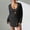 Black, variant on BLTIBY Women's Crochet Swimsuit Coverup Bell Long Sleeve V Neck Hollow Out Knit Bathing Suit Coverups Summer Beach Dress Black L