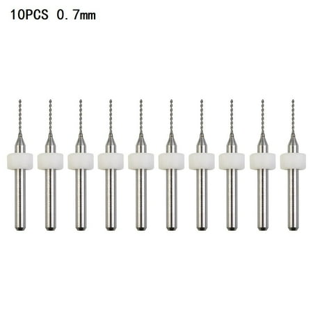 

10pcs Circuit Board PCB Drill Bits Kit Carbide Tungsten Steel Drill Bit Set