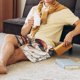 thumbnail image 5 of Fotbe Cute Forest Mushrooms Pantalones Cortos de Pijama para Hombre, Ropa de Dormir, Pantalones de Pijama Cortos para Hombre-3X-Large, 5 of 6