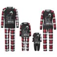 thumbnail image 3 of Hirigin Family Matching Christmas Pajamas Sets Funny Snowman Print Pjs Jammies for Family Couples Kids Baby Xmas Sleepwear Set, 3 of 8