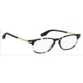 thumbnail image 2 of Marc Jacobs Unisex Eyeglasses 297 09WZ Havana Black Crystal Black Size 51-16-150, 2 of 3