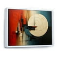 thumbnail image 2 of Designart "Asian Art Harmonious symmetry I" Asian Floater Framed Canvas Art Print, 2 of 7
