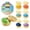 #1, variant on Mini Bun Squishy Toy Soft Squeeze Decompression Dough Fun Fidget Toy Novelty Stress Relief Sensory Toy for Office Desk Decoration and Party Favors