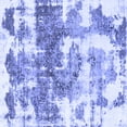 thumbnail image 1 of Ahgly Company Indoor Square Abstract Blue Modern Area Rugs, 6' Square, 1 of 4