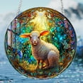 thumbnail image 6 of 4/3/2/1pcs Easter Bunny Acrylic Suncatcher Ornaments for Spring Tree Hanging Easter Tree Decorations Hanging Decor Panel Basket Stuffers & Gifts for Kids Family Friends, 6 of 9