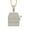 Gold, variant on New 777 Letter Pendant Hip Hop Rap Necklace