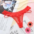 thumbnail image 4 of Lingerie pour Femmes Femmes en Forme de Coeur Fesse Ouverte Taille Basse Femmes T-Slips Sous-Vêtements Femmes, 4 of 4