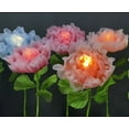 thumbnail image 3 of Silk Flower Automatic Opening Closing Mechanical Artificial Flowers Wedding Event Stage Window Layout Christmas Party Home Decor, 3 of 19