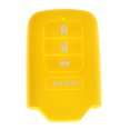thumbnail image 2 of Casquillo No Tóxico de cubierta de Del Llavero Del Coche de 4 Botones Del Silicón para El Acuerdo -V Amarillo DYNWAVEMX Car Key Case Fob Cover, 2 of 7