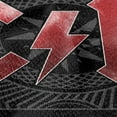 thumbnail image 4 of ACDC Blanket, 50'x60' Black Ice Woven Tapestry Cotton Blend Fringed Throw, 4 of 5