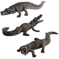 thumbnail image 1 of Set de figuras de cocodrilos simulados de cocodrilos para colección, 1 of 5