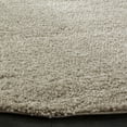 thumbnail image 4 of SAFAVIEH Arizona Cady Solid Shag Runner Rug, Cream, 2'3" x 8', 4 of 12