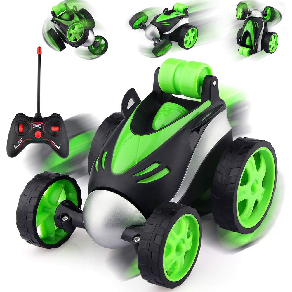 New 360 Degree Tumbling RC stunts Toy CarRemote Controlled Kids Toy Stunt Car 