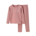 thumbnail image 1 of Pyjamas d'Automne et d'Hiver pour Enfants 2025 Ensemble de sous-Vêtements Chauds Plus Robe de Chat pour s Ensemble en Polaire pour Grands Enfants Manches Longues Garçon et s Col Rond Vêtements de Maison Pyjamas, 1 of 3