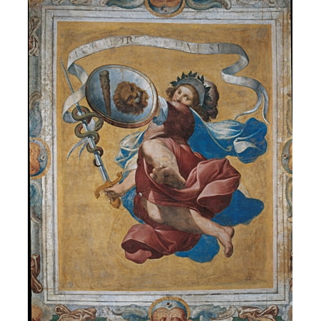 Decoration Of Villa Visconti Borromeo Litta In Lainate Canvas Art - (18 x 24)