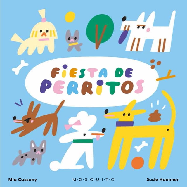 Fiesta de perritos (libro desplegable) Blanco