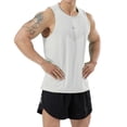 thumbnail image 5 of Youthup Men's Quick-Dry Workout Tank Tops 3-Pack - Moisture-Wicking Sleeveless Shirts with Reflective Logo, Gym Running Athletic Tops, 5 of 8