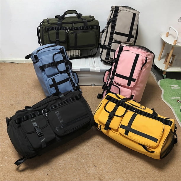 Bolsa de Gimnasio con Separación de Ropa Seca y Húmeda, con Compartimento para Zapatos, Bolsa de Viaje de Gran Capacidad, Bolso Deportivo, Bolso de Hombro Individual para Viajes de Negocios y Viajes