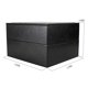 thumbnail image 4 of Caja De Reloj De Cuero Negro Caja De Almacenamiento De Joyas De Una Sola Ranura Organizador Almacenamiento Sunnimix Almacenamiento de relojes de madera, 4 of 8
