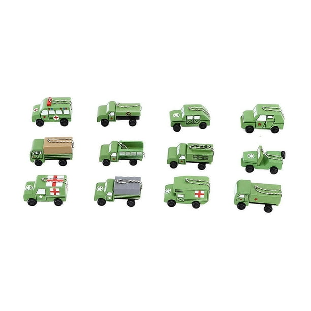 Toy Car Models Mini Cute 12 Different Types Educational Portable Toy Cars for Children Toys Birthday Gift
