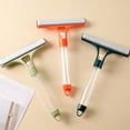 thumbnail image 5 of 3-in-1 Window Cleaning Tool with Built-in Spray Bottle - All Glass Surfaces Squeegee, Scraper & Scrubber for Windows, Cars, Showers & Mirrors (red), 5 of 5