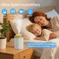 thumbnail image 2 of Skdwakiz 1.2L Humidifier for Room, Small Cool Mist Humidifiers with 2 Mist Modes & Colorful Light, Portable Ultrasonic Air Humidifier for Homes, Bedroom, 2 of 10