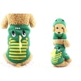 thumbnail image 4 of Cartoon Animal Warm for Dogs Hoodies Costume Duck Owl Tiger Dinosaur Dog Coat Pet Clothes Dog Clothes Pet Supplies Dog Costume M C, 4 of 8