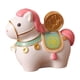 thumbnail image 2 of Figura de caballo en miniatura de resina, estatua de caballo coleccionable, regalos en miniatura Blanco Rosa, 2 of 7