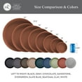 thumbnail image 6 of The HC Companies 21 Inch Round Plastic Classic Plant Saucer - Indoor Outdoor Plant Trays for Pots - 21"x21"x3.63" Clay, 6 of 8