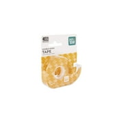Pen+Gear Double Sided Tape, Clear, 1/2 in x 400 in, 1 Roll with Dispenser