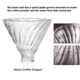 thumbnail image 5 of LEIJOCO Pour Over Coffee Maker Set – Includes Glass Coffee Dripper, Metal Dripper Stand, Heat Resistance 600ml Coffee Server and 40 Count Paper Coffee Filters, 4 in 1 Black Set, 5 of 7