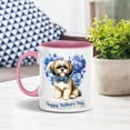 thumbnail image 5 of Shih Tzu Proud Dad Happy Father's Day 11oz Accent Two-tone Mug Lion Dog Lover Gifts Coffee Tea Cup - 02008, 5 of 5
