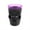 Purple Black, variant on Halloween LED Skull Wine Cup, Light Up Plastic Shot Glasses with LED Luminous, Spooky & Fun Design, Perfect For Halloween, Themed Parties & More-Purple Black-1 Pcs