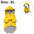 thumbnail image 2 of Chubasquero para perro Dinheiro con cremallera y botones reflectantes, lluvia/agua, cordón ajustable, capucha extraíble, 2 of 7